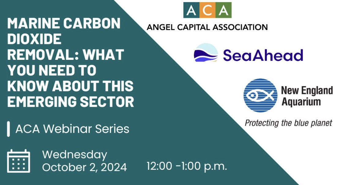 Marine Carbon Dioxide Removal ACA Webinar October 2024